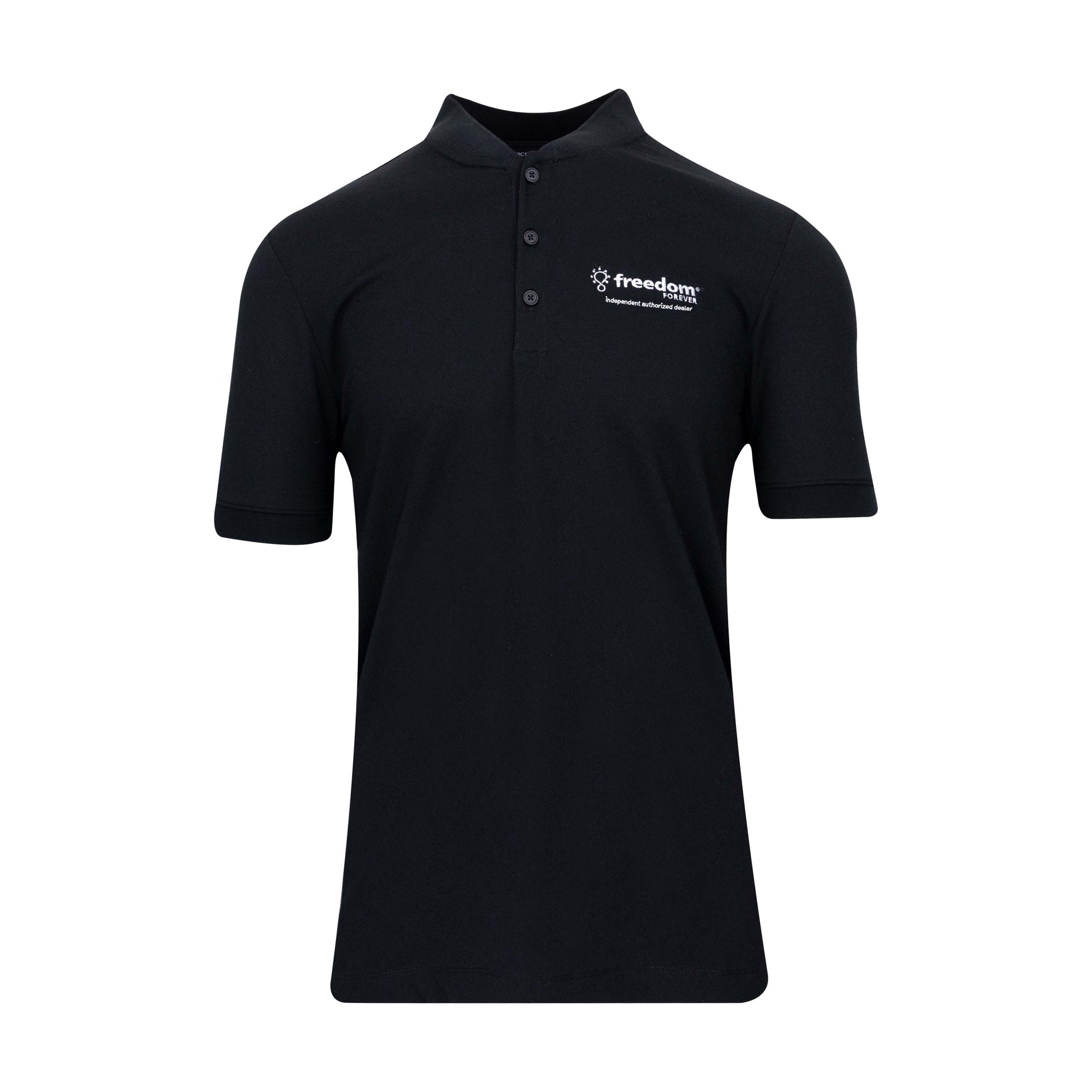 Men's IAD Henley Polo Freedom Forever Independent Authorized Dealer Store